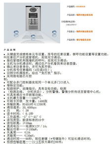楼宇编码可视对讲系统 价格、厂家、图片与技术服务的全方位解析